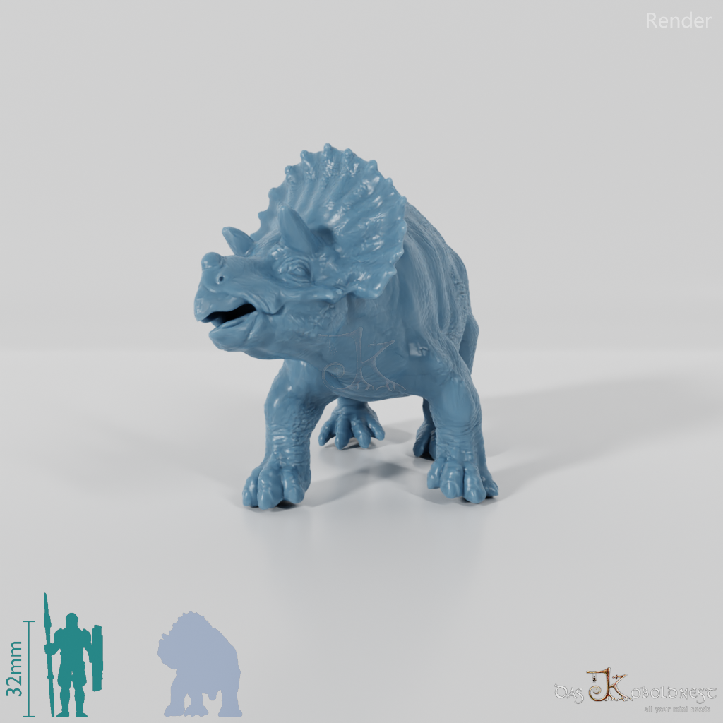 Triceratops horridus 06 (Jungtier) - JJP