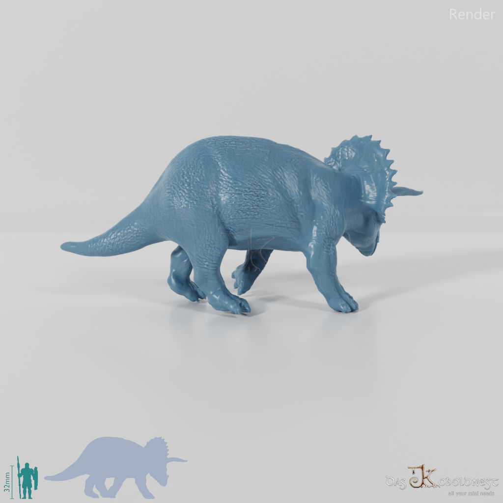 Triceratops horridus 01 - JJP