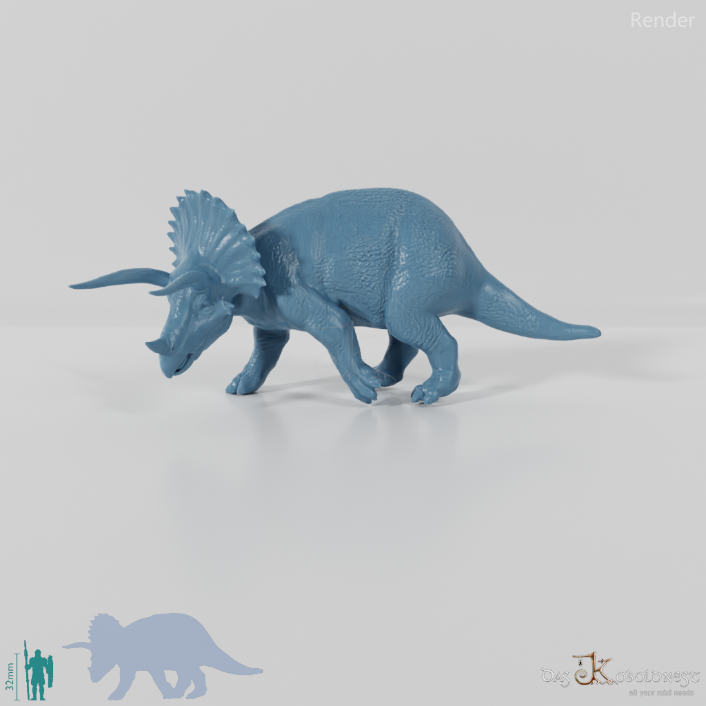 Triceratops horridus 01 - JJP