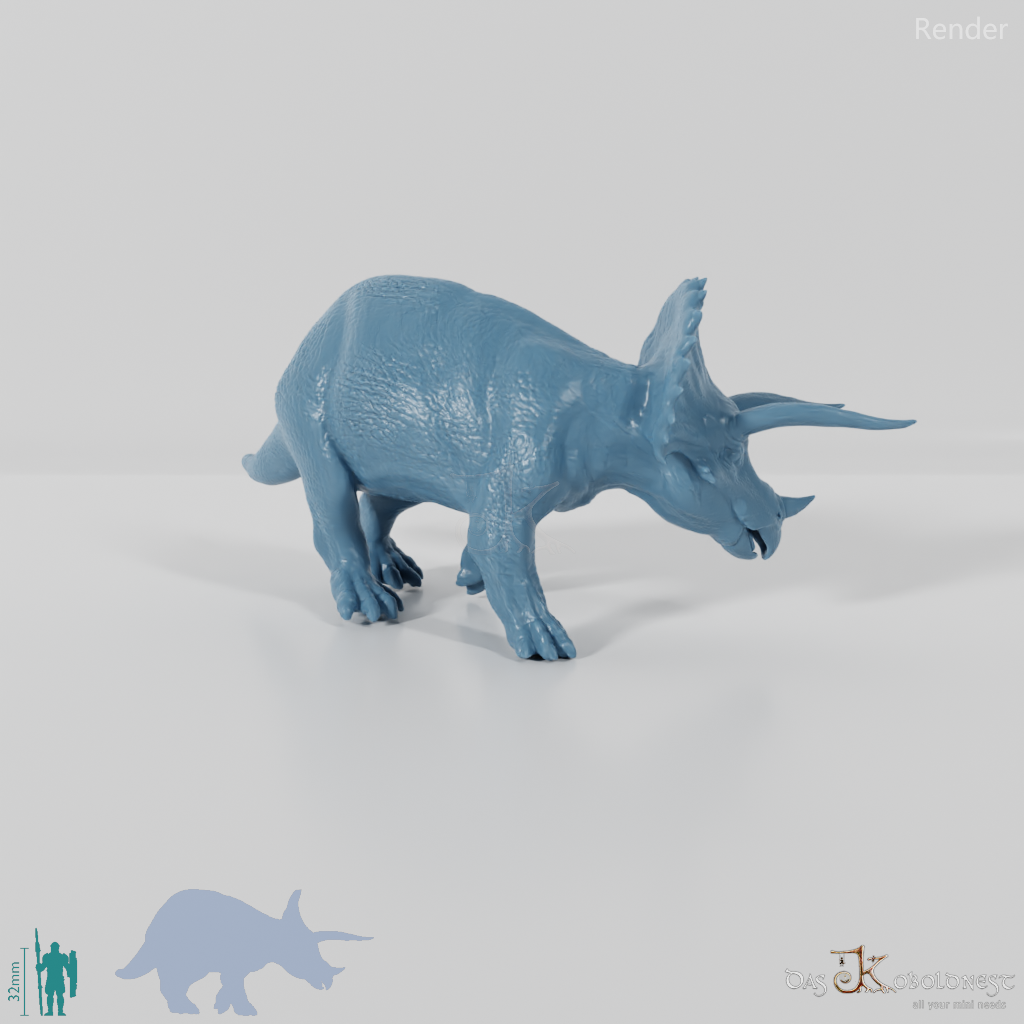 Triceratops horridus 01 - JJP