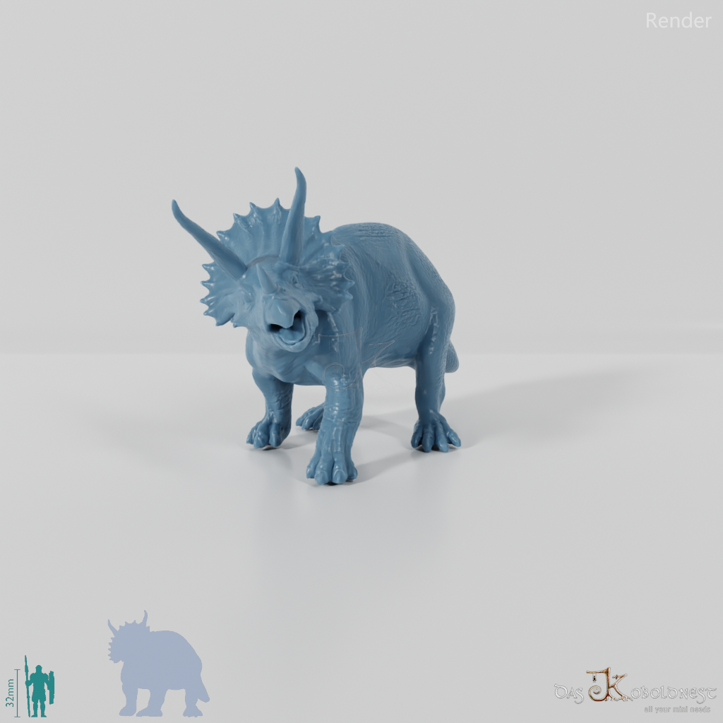 Triceratops horridus 02 - JJP