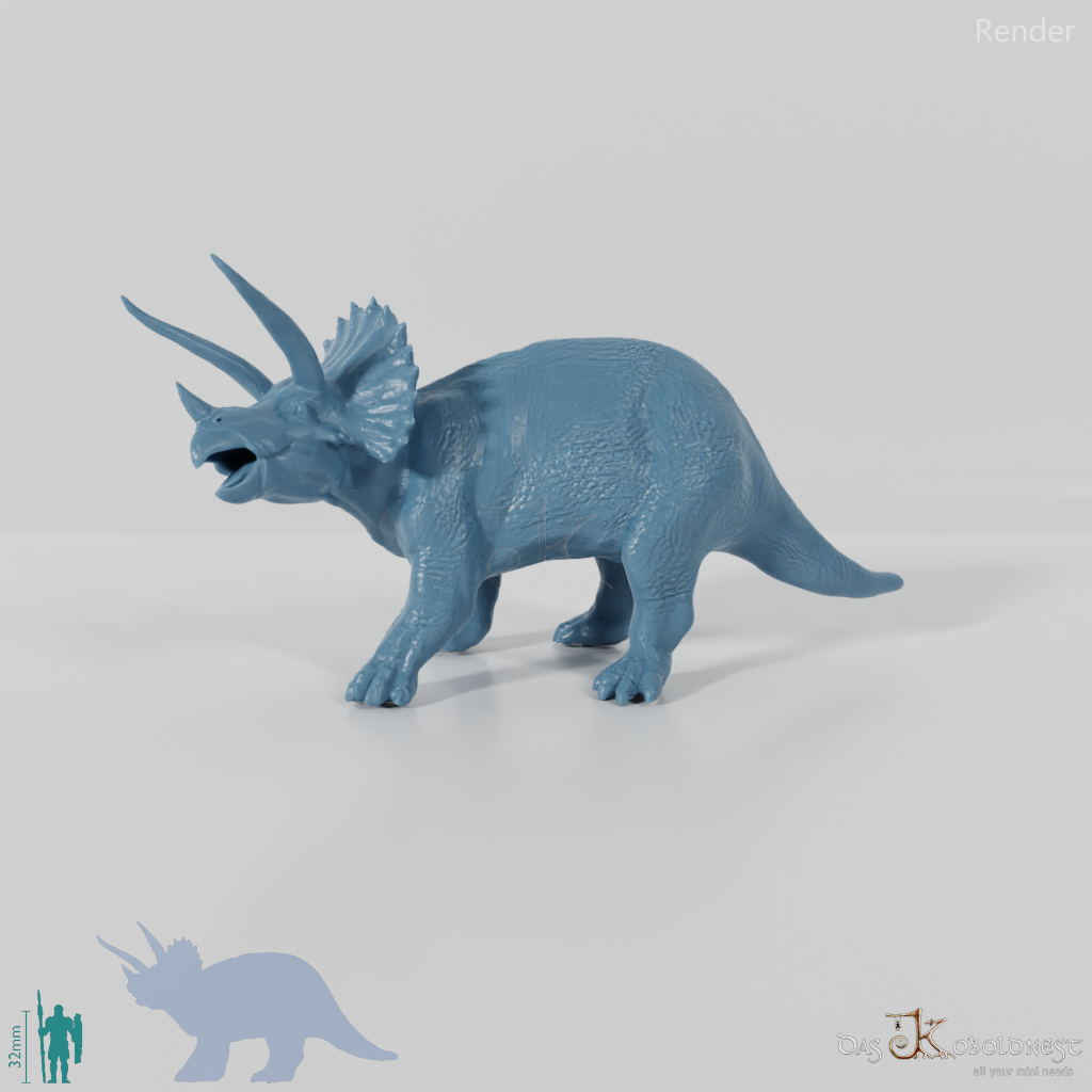 Triceratops horridus 02 - JJP