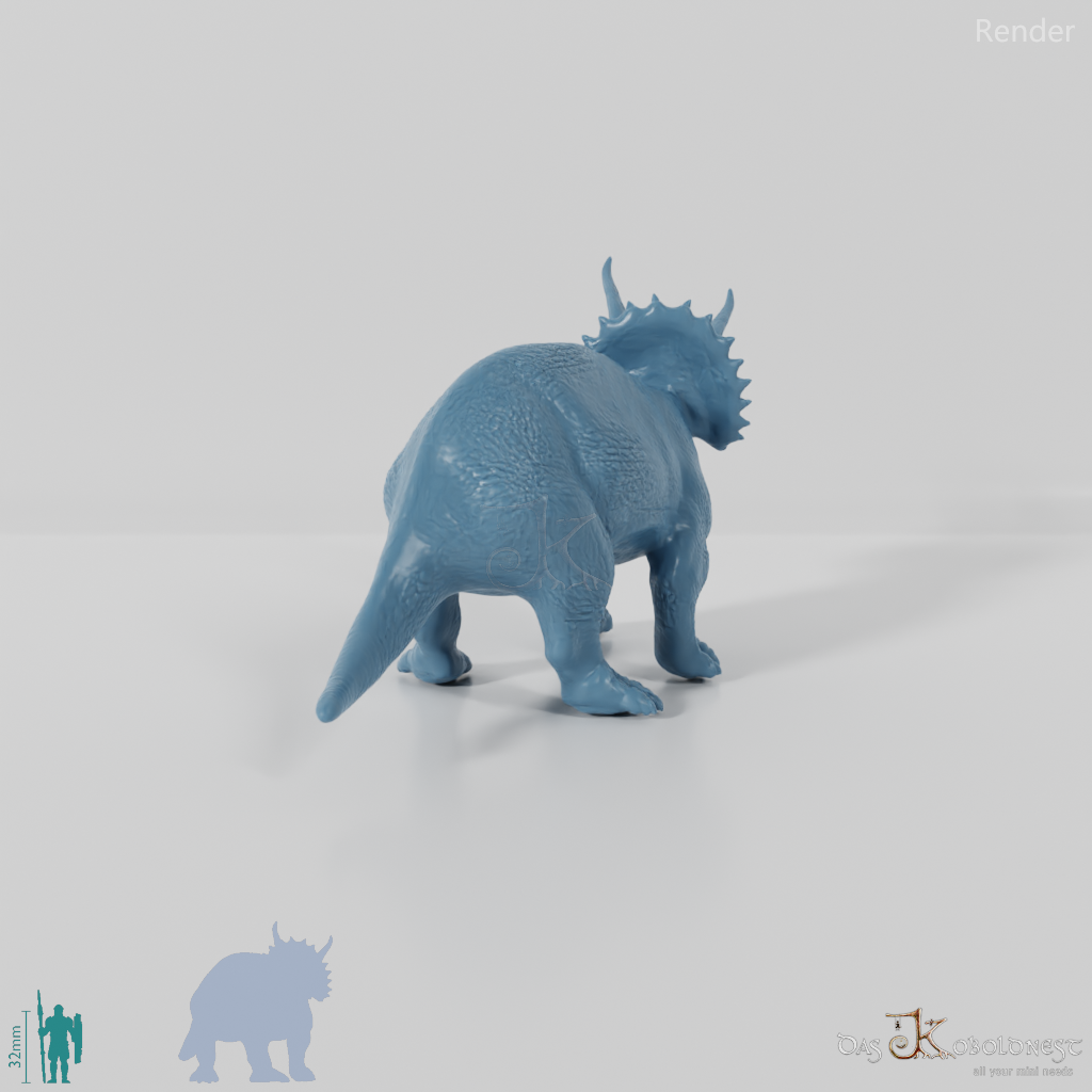 Triceratops horridus 02 - JJP