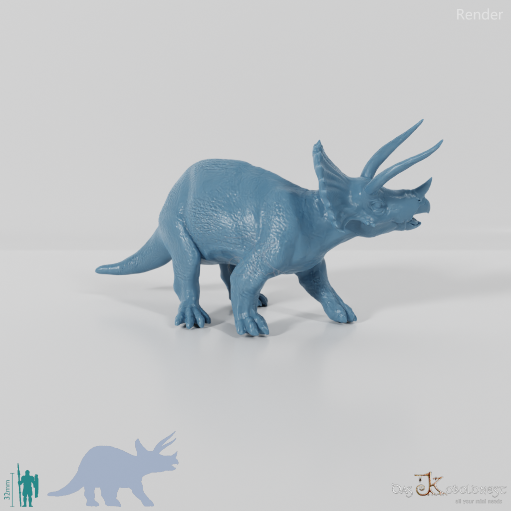 Triceratops horridus 02 - JJP