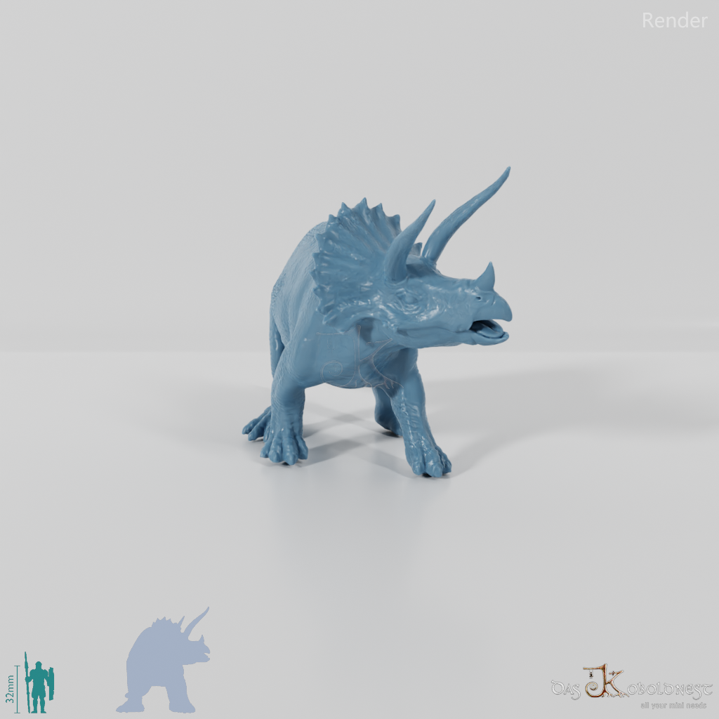 Triceratops horridus 02 - JJP