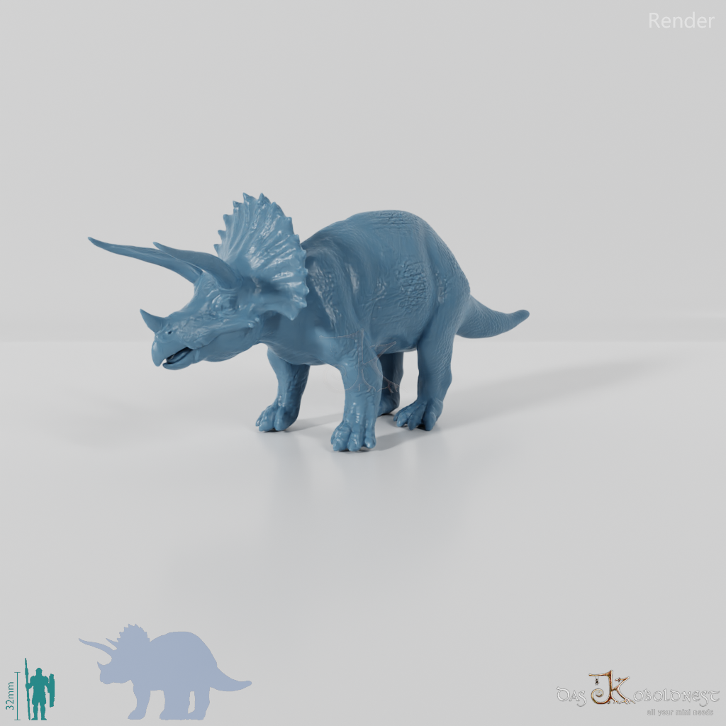 Triceratops horridus 03 - JJP