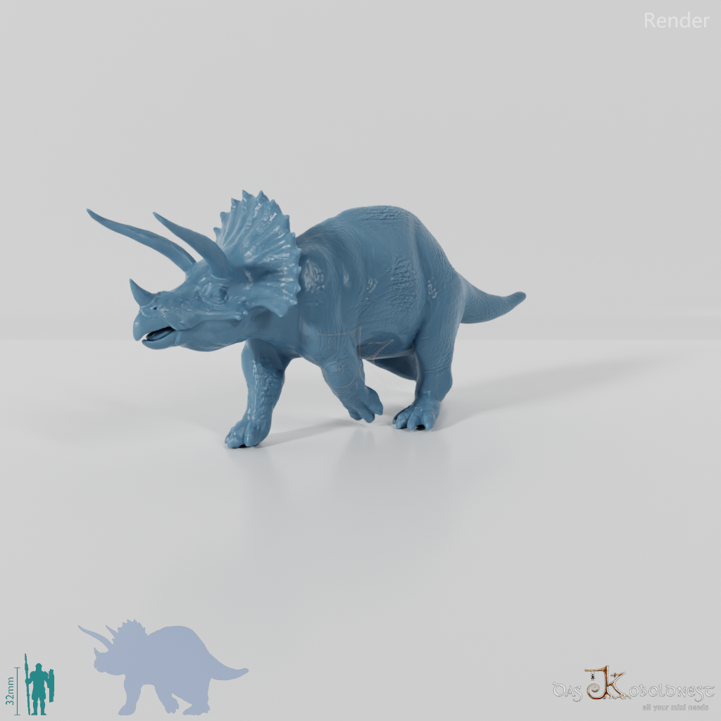 Triceratops horridus 04 - JJP