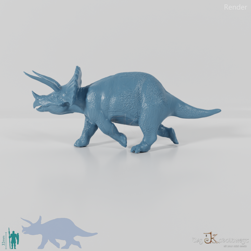 Triceratops horridus 04 - JJP