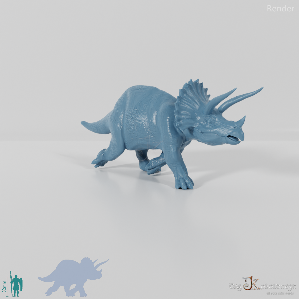 Triceratops horridus 04 - JJP