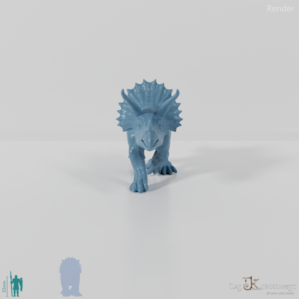 Triceratops horridus 04 - JJP