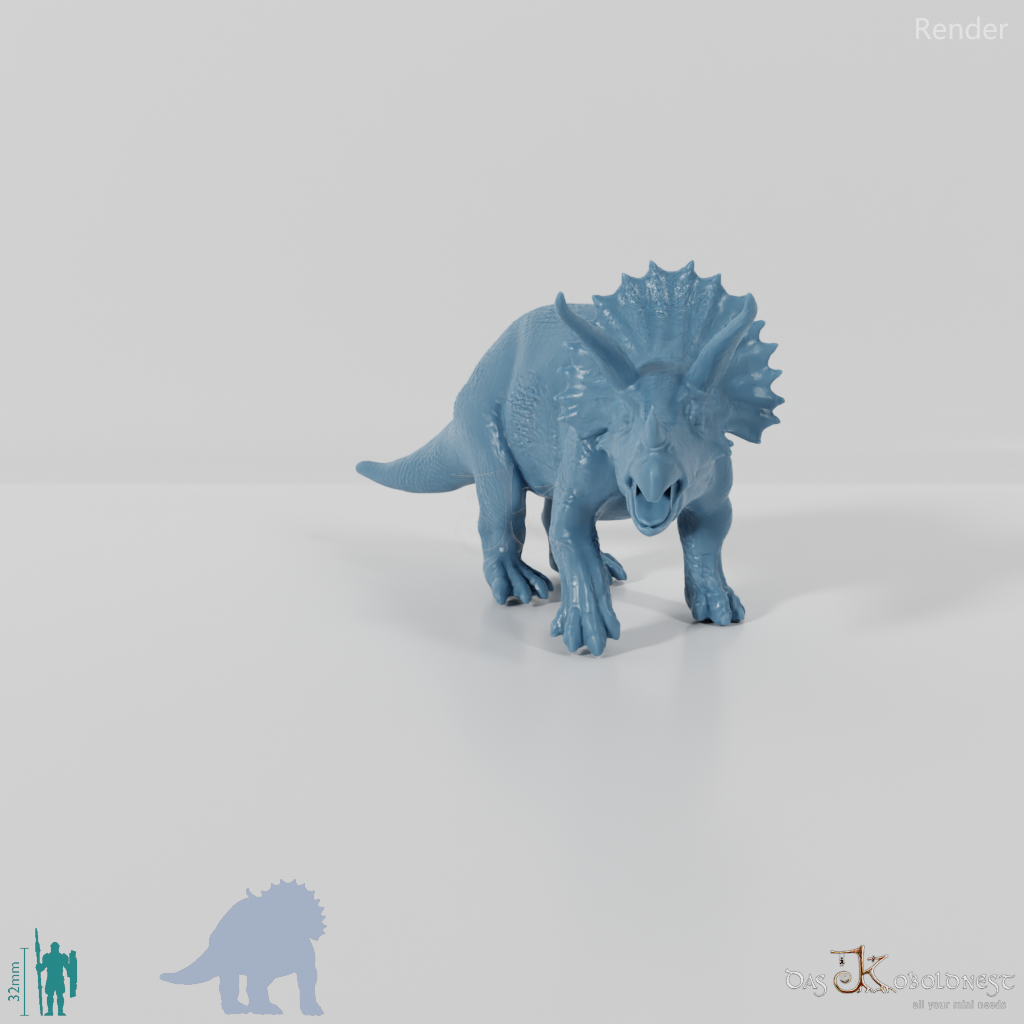 Triceratops horridus 05 - JJP