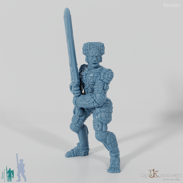 Angriffsbereiter Tempelwächter