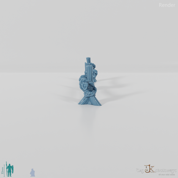 Zaun - Grober Holzzaun