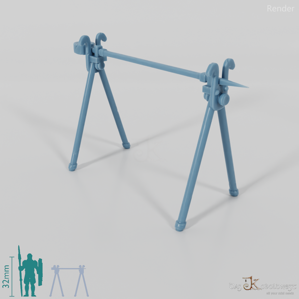 Spieß - Leerer Bratenspieß