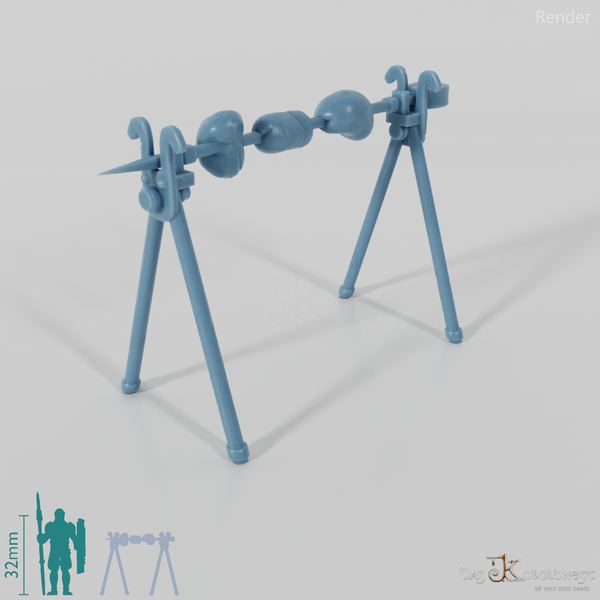 Spieß - Bratenspieß mit Kartoffeln