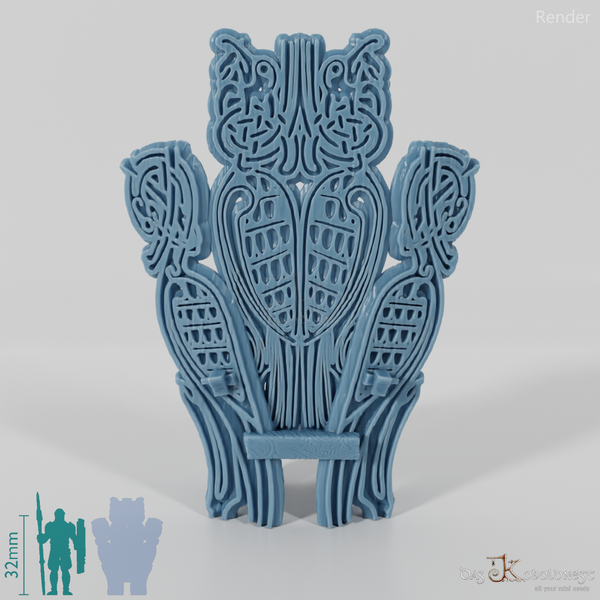 Thron - Thron des Wikingerkönigs