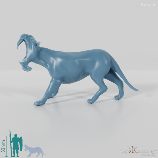 Thylacosmilus atrox 02 - JJP