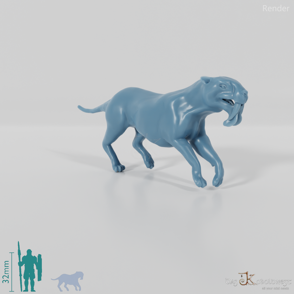 Thylacosmilus atrox 03 - JJP