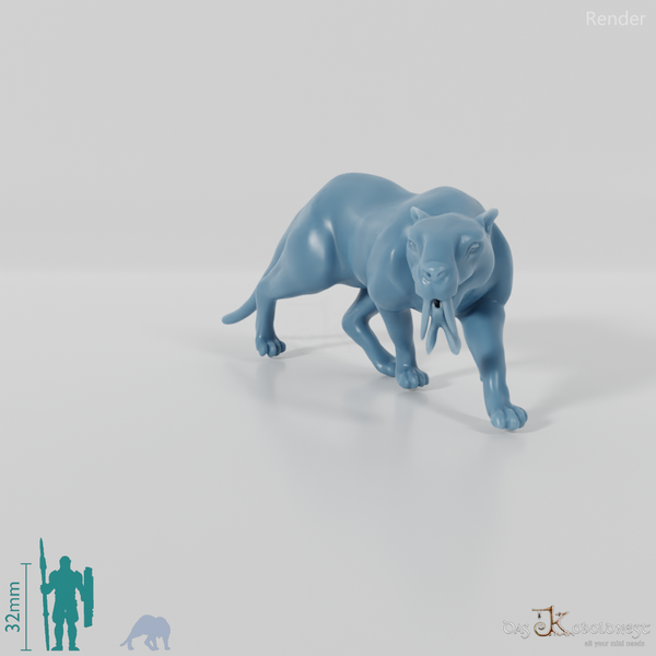 Thylacosmilus atrox 05 - JJP