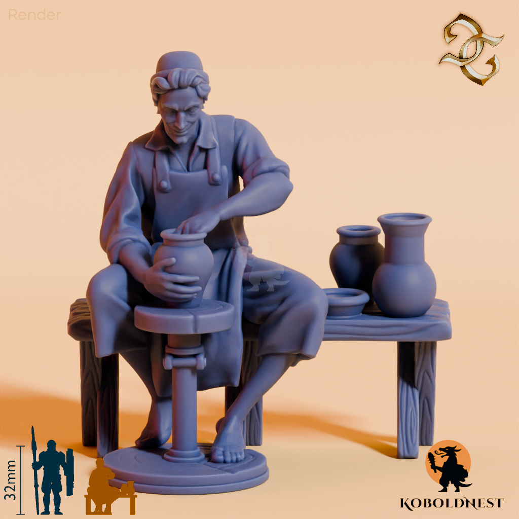 Tobias Potter, Töpfer