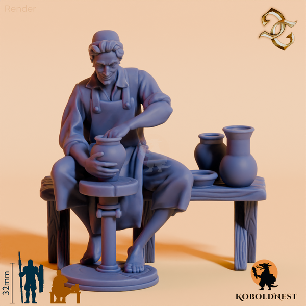 Tobias Potter, Töpfer