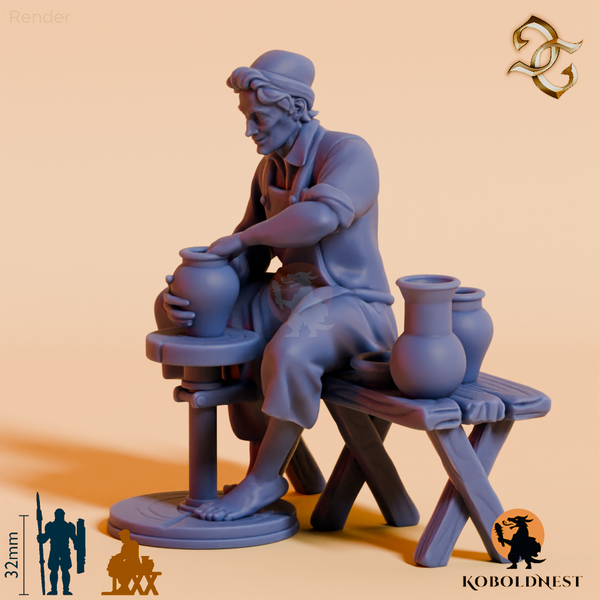 Tobias Potter, Töpfer