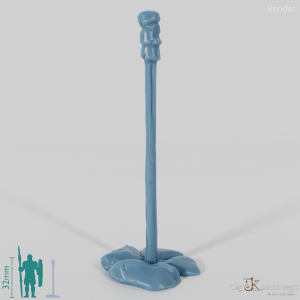 Fackel - Erloschene Standfackel 01