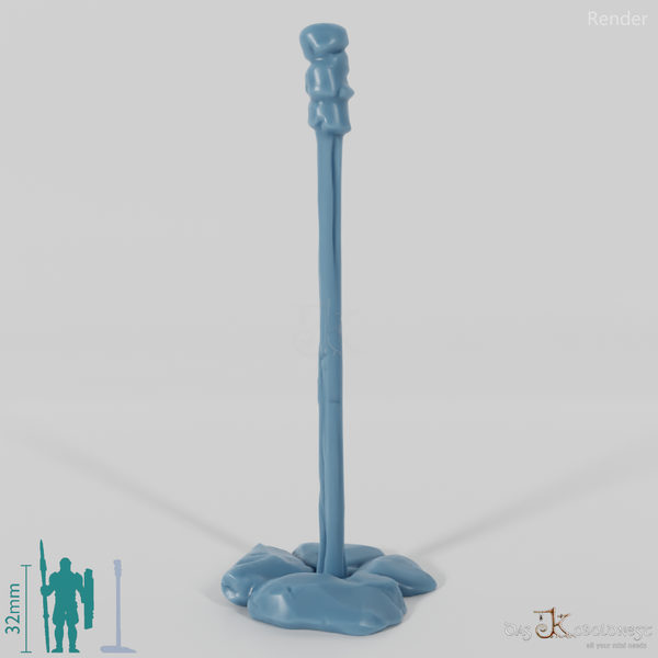 Fackel - Erloschene Standfackel 02