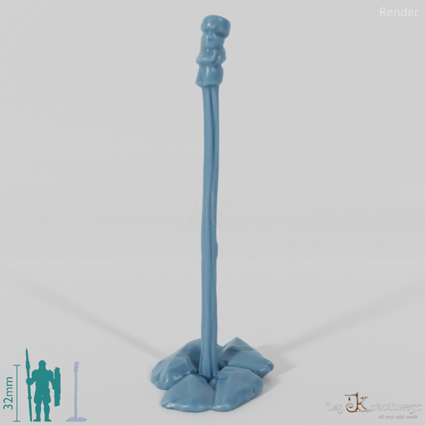 Fackel - Erloschene Standfackel 02