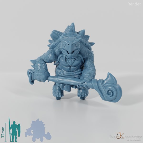 Schildkrötenvolk-Krieger 01