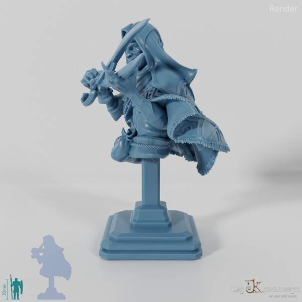 Büste - Verrückter Gärtner