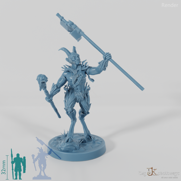 Faun-Bannerträger 03