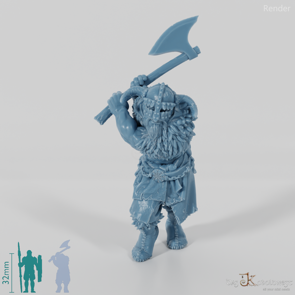 Wikinger-Krieger vom Weißbärenclan 05