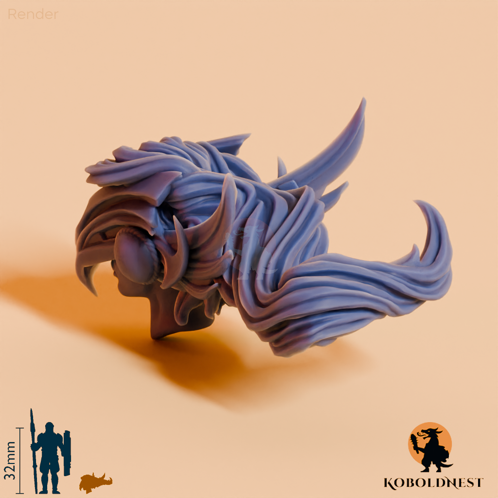 Walkürenkopf - Helm, dynamisch