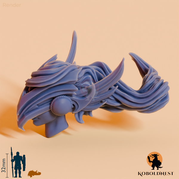 Walkürenkopf - Helm, dynamisch