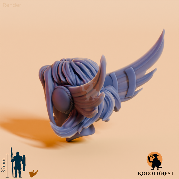 Walkürenkopf - Helmlos, wütend