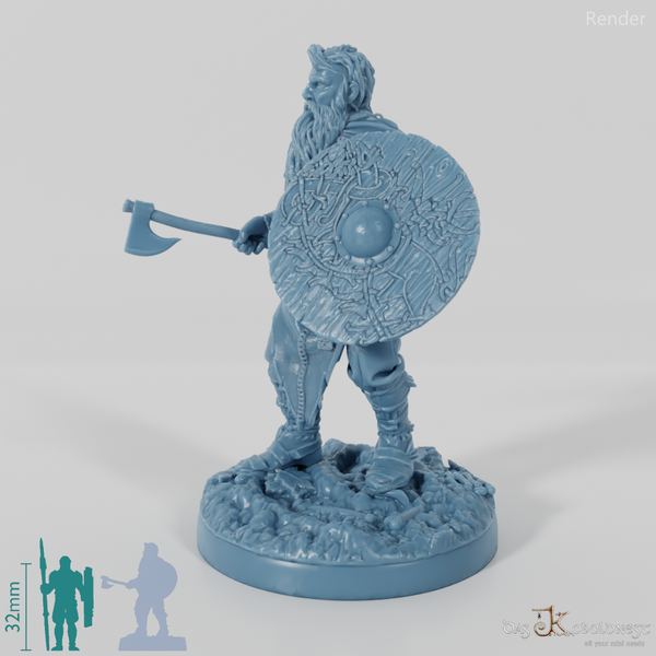 Wikinger-Wächter vom Rabenclan 01