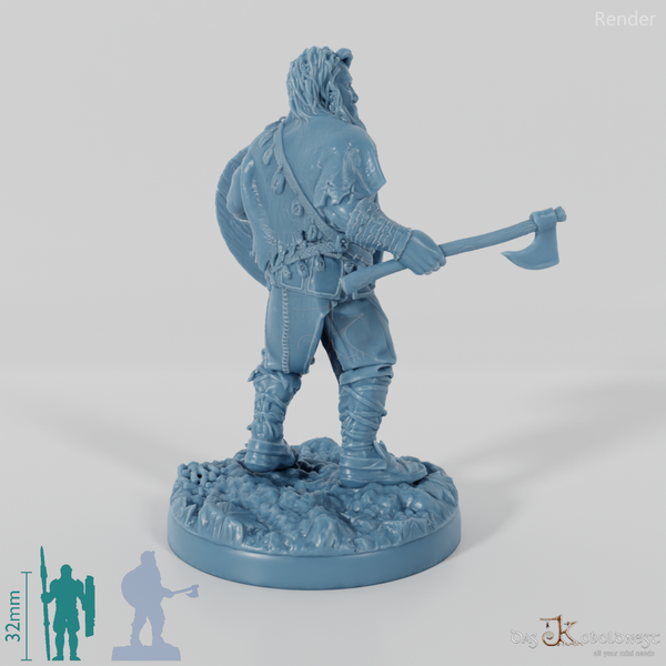 Wikinger-Wächter vom Rabenclan 01