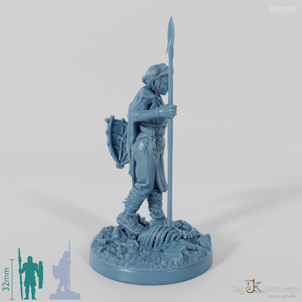 Wikinger-Wächterin vom Rabenclan 02