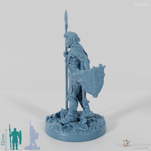 Wikinger-Wächterin vom Rabenclan 02