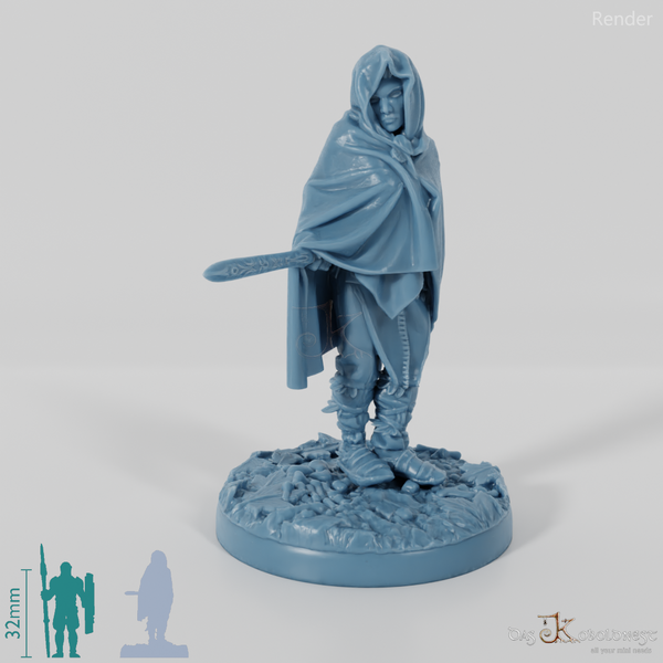 Wikinger-Wächterin vom Rabenclan 05