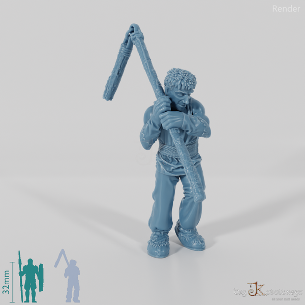 Nordischer Lastenträger, bewaffnet 2