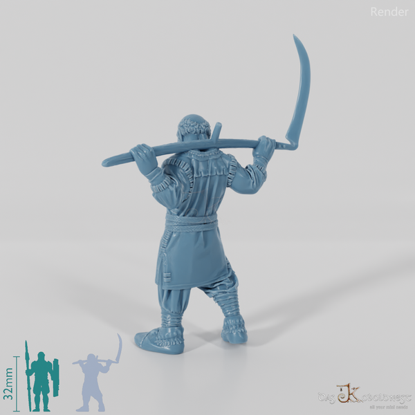 Nordischer Wasserträger, bewaffnet 1