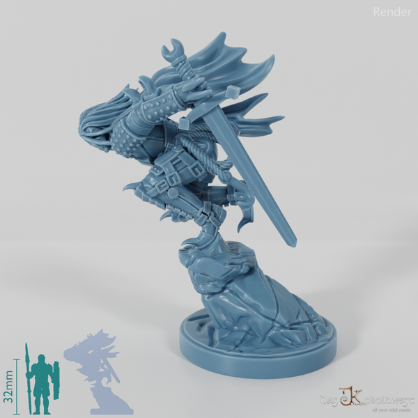 Vlakir, Vampir-Krieger mit Schwert