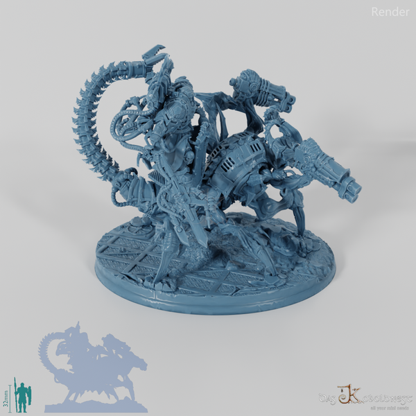 Void Blessed Soldiers - Void Blessed Father auf Mech mit Maschinenkanonen