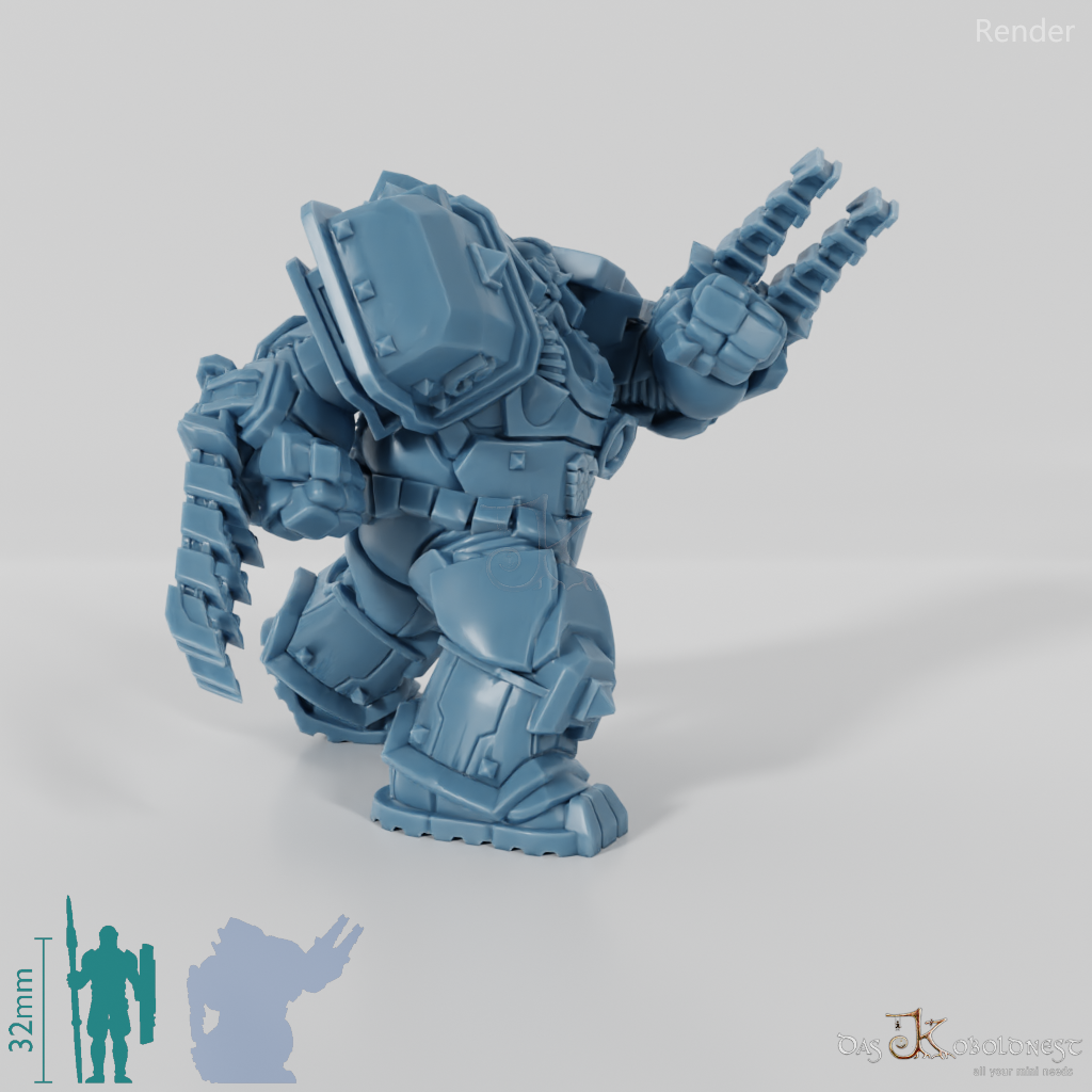 Khazaroth Empire - Iron Mole mit Klingenhandschuh 10