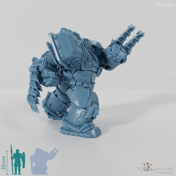 Khazaroth Empire - Iron Mole mit Klingenhandschuh 10