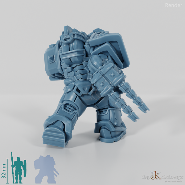 Khazaroth Empire - Iron Mole mit Klingenhandschuh 10