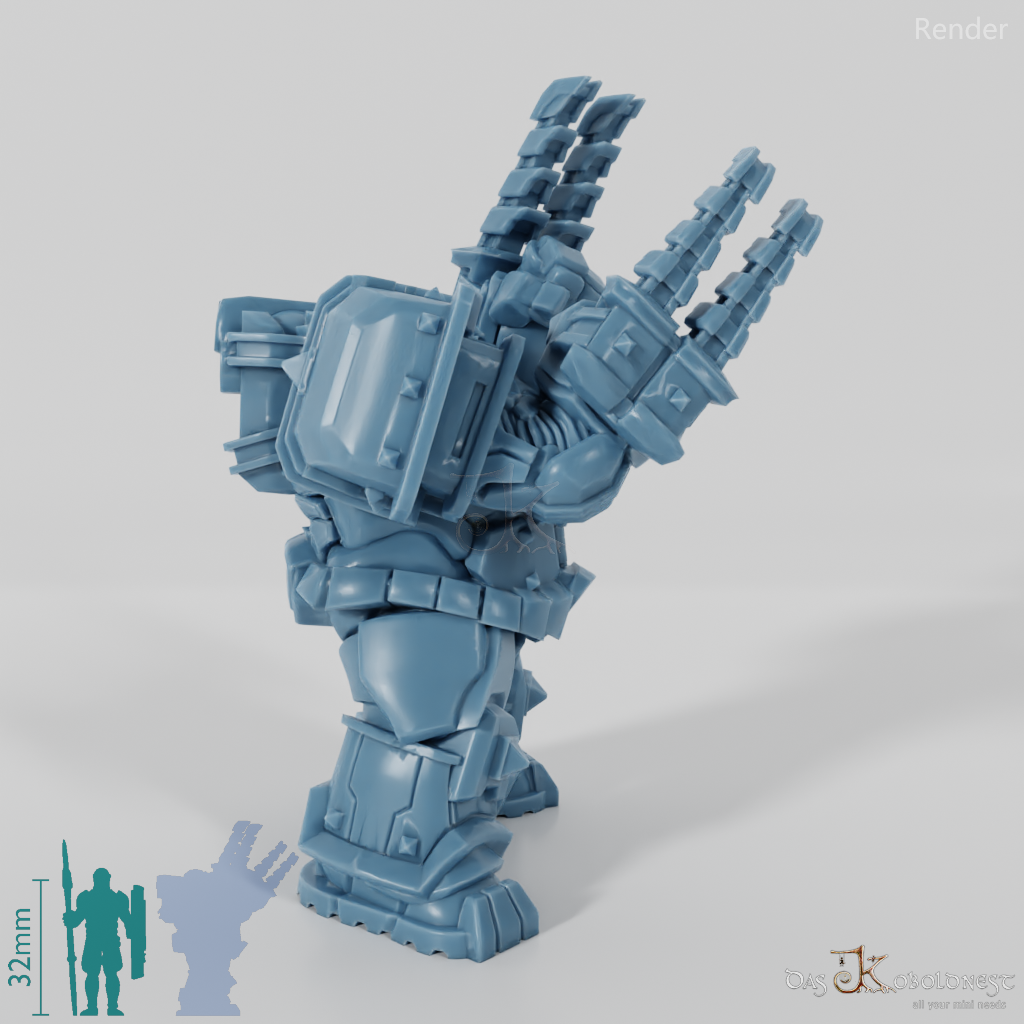 Khazaroth Empire - Iron Mole mit Klingenhandschuh 03