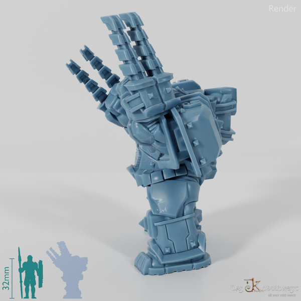 Khazaroth Empire - Iron Mole mit Klingenhandschuh 03